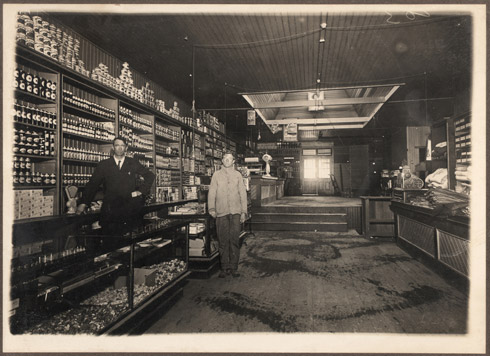 Imagen de una tienda del siglo XIX